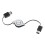 Belkin 2.6ft Retractable 6-Pin to 6-Pin Firewire Cable